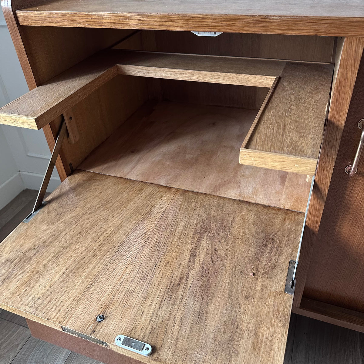Enfilade en chêne années 60