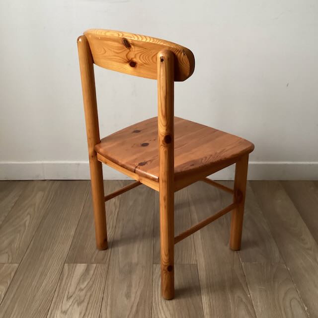 Chaise vintage en pin