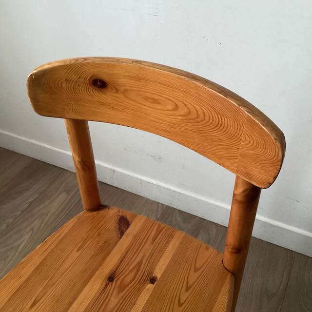 Chaise vintage en pin