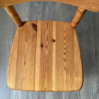 Chaise vintage en pin