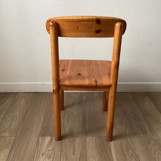 Chaise vintage en pin