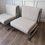 Chauffeuse chromée vintage