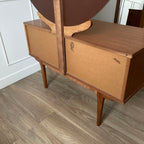 Coiffeuse en teck scandinave, années 60
