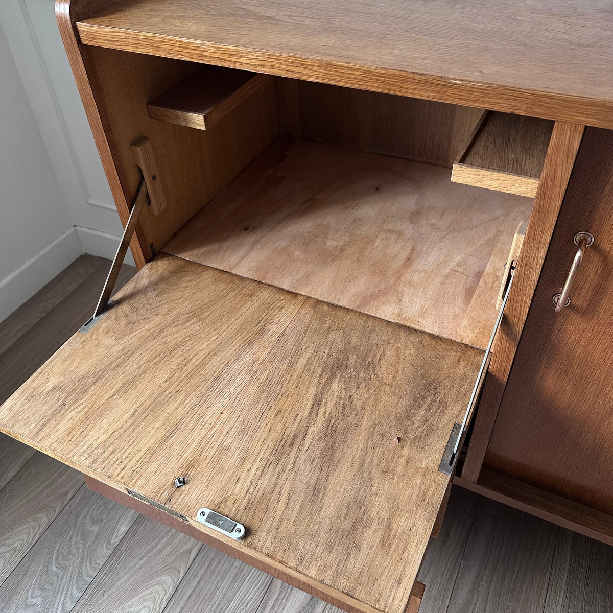 Enfilade en chêne années 60