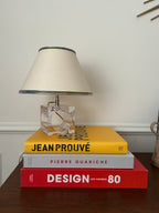 Paire de lampes en cristal de Sèvres