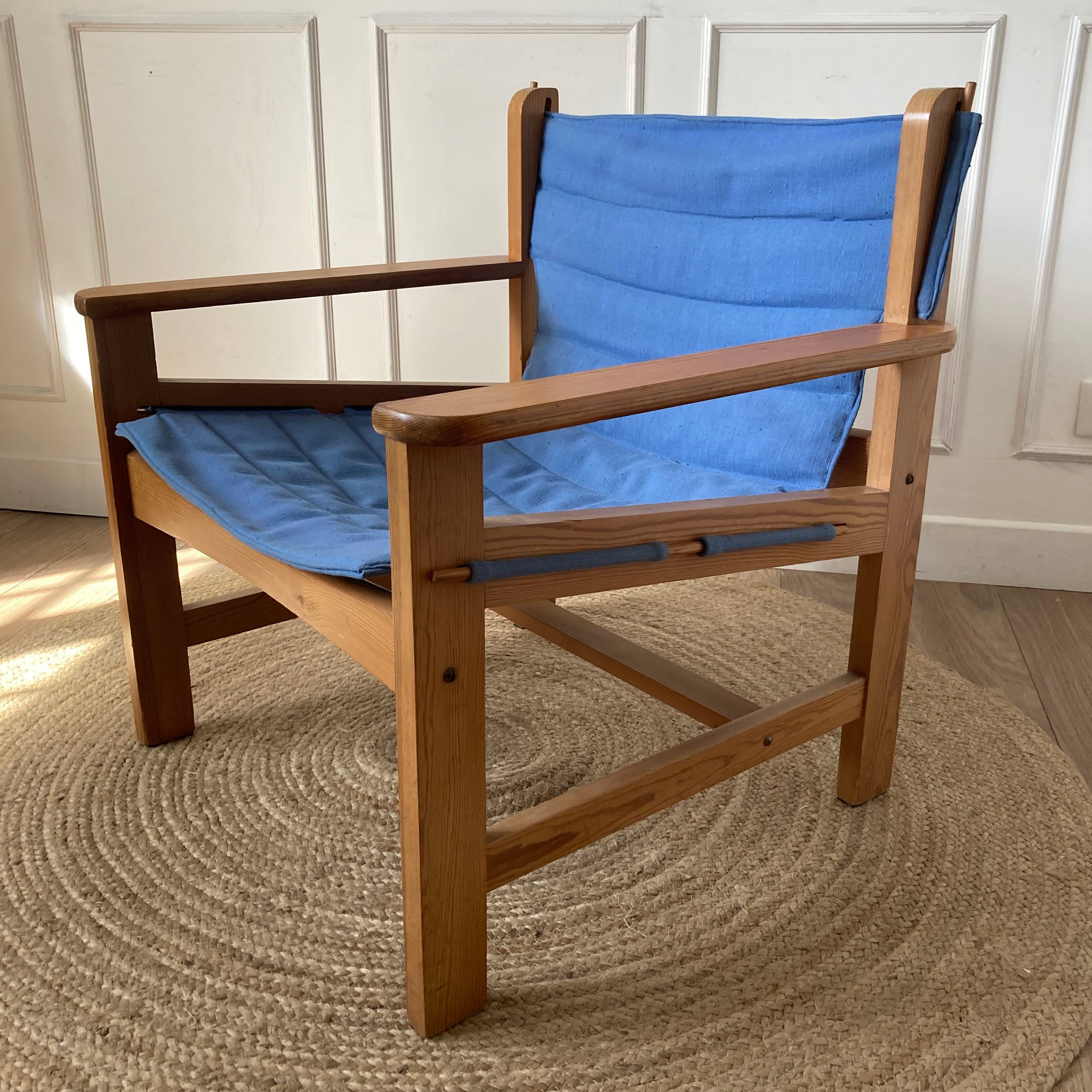 Fauteuil "Safari" années 80