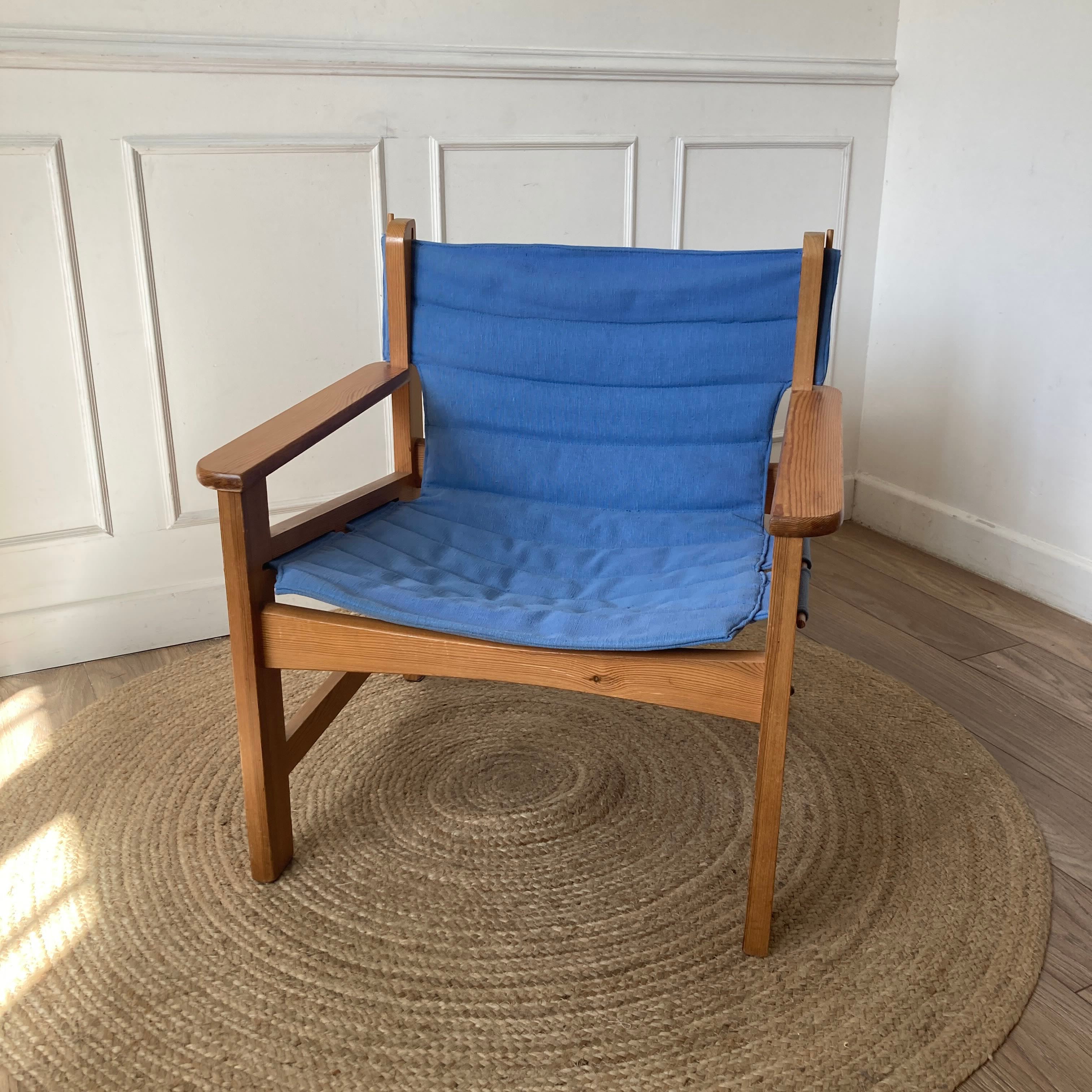 Fauteuil "Safari" années 80