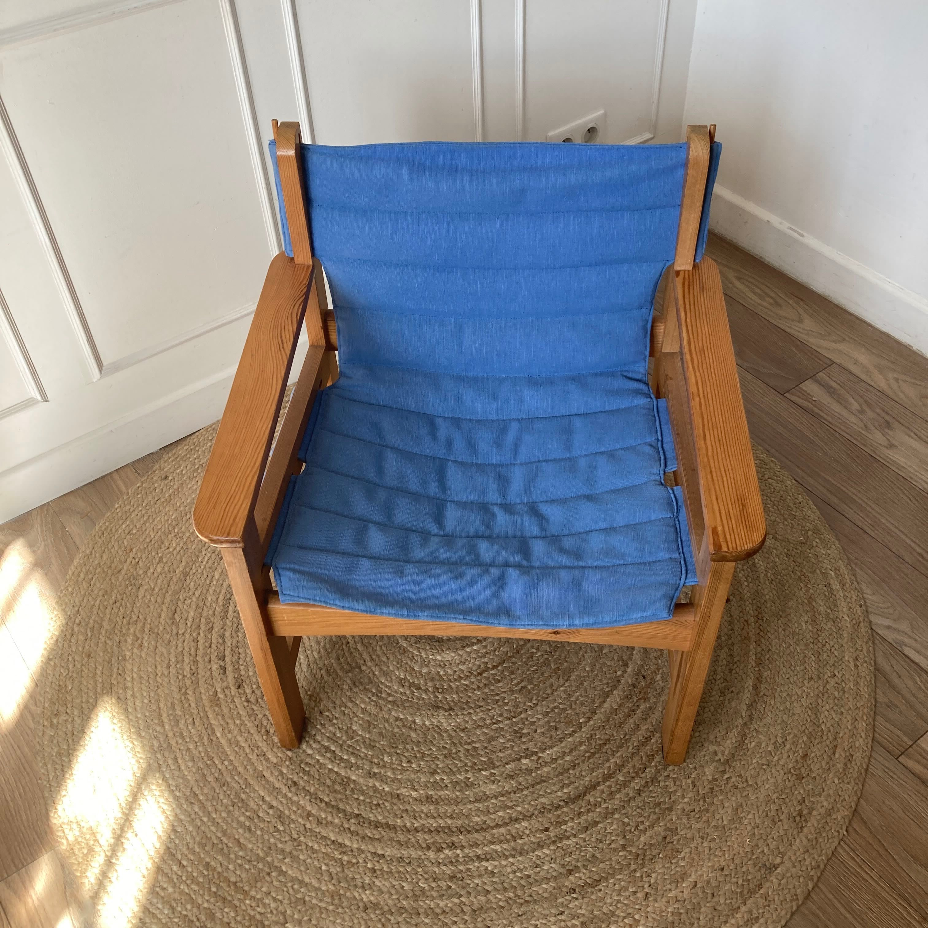 Fauteuil "Safari" années 80