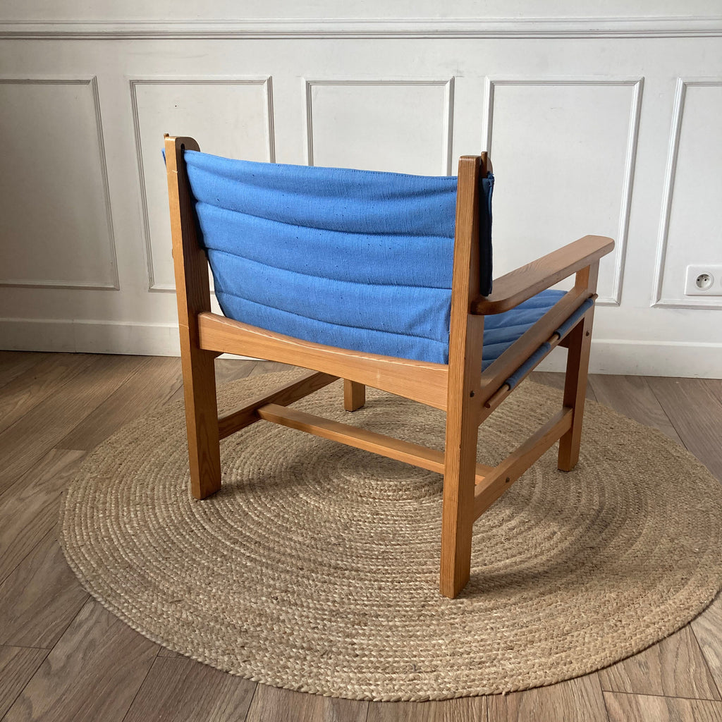 Fauteuil "Safari" années 80