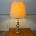 Grande lampe en bronze