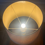 Grande lampe en bronze