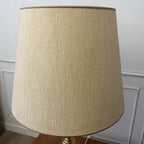 Grande lampe en bronze