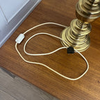 Grande lampe en bronze