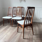 Chaises Eva de Niels Koefed, années 60 3
