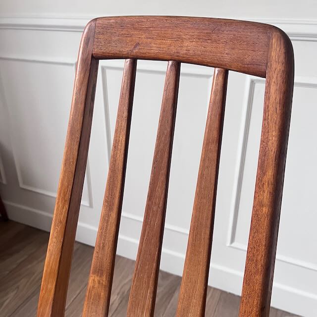 Chaises Eva de Niels Koefed, années 60 12