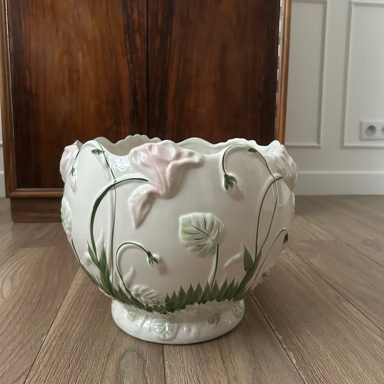 Cache pot barbotine 