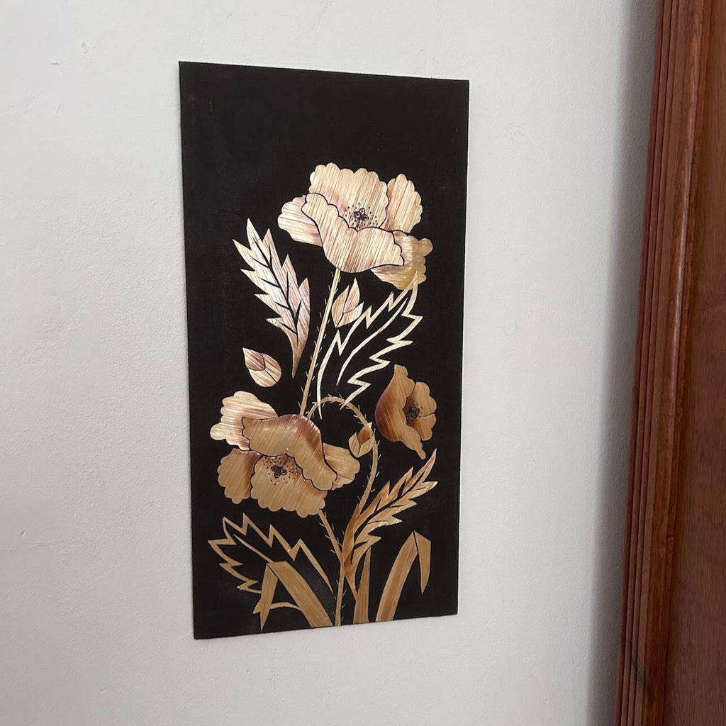 Tableau marqueterie de paille 6