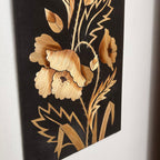 Tableau marqueterie de paille