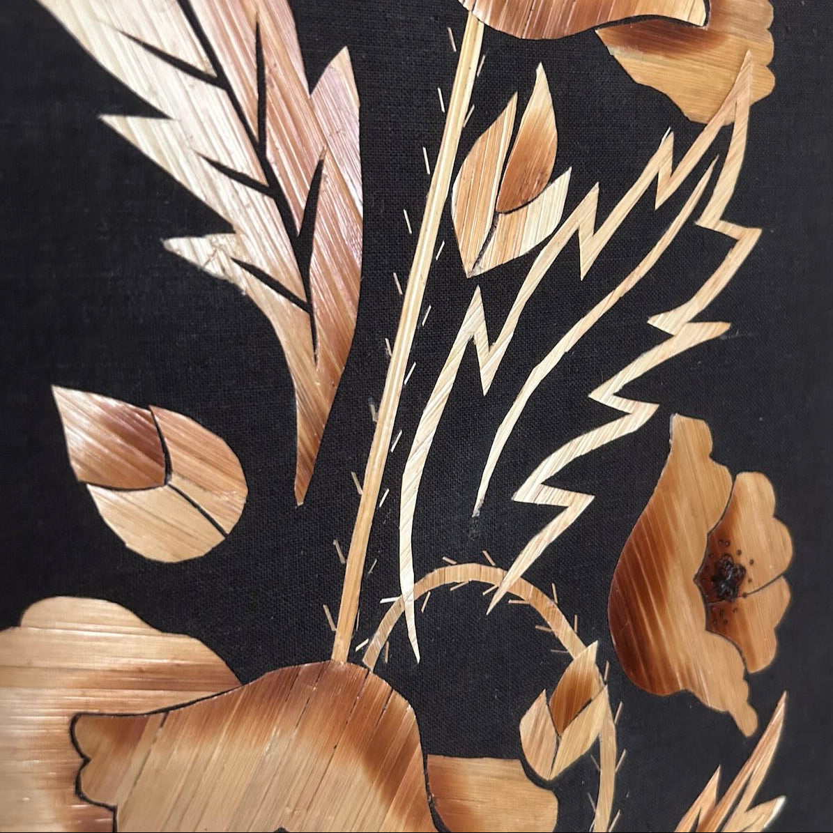 Tableau marqueterie de paille 10
