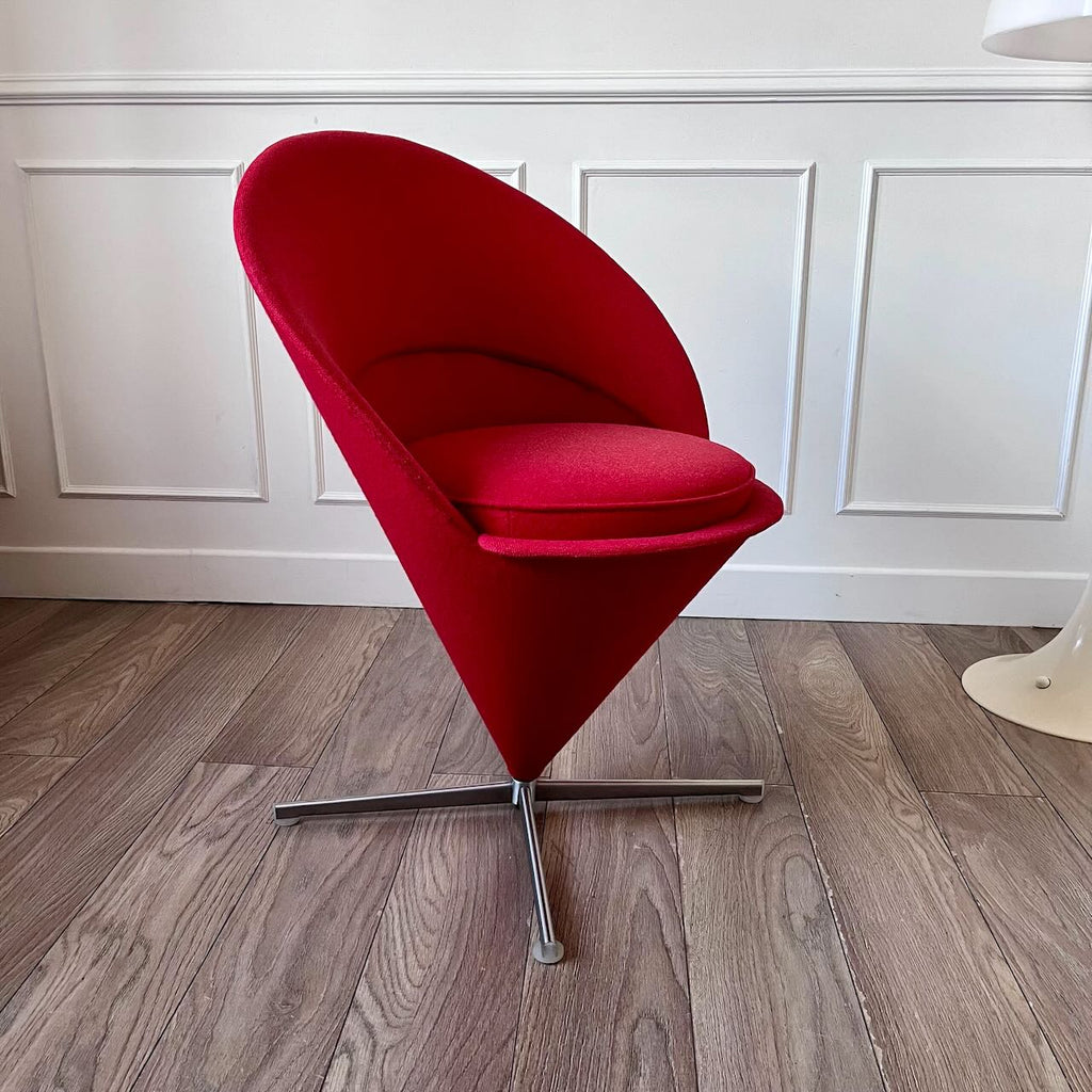 Cone Chair rouge Verner Panton 9