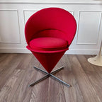 Cone Chair rouge Verner Panton 10