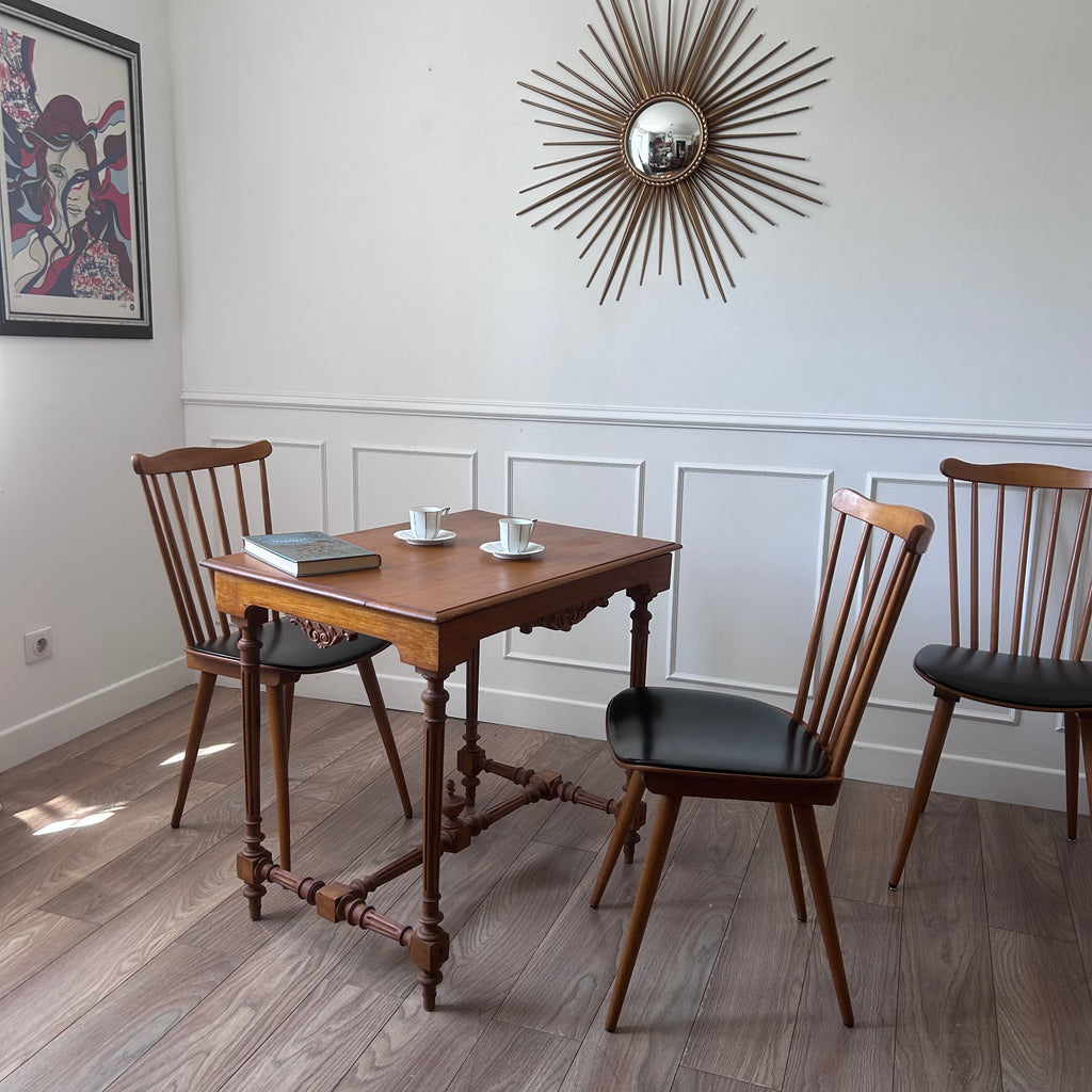 Chaises Baumann, modèle Menuet (x3)