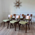 Chaises années 60 bois