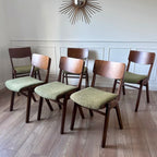 Chaises années 60 bois 2