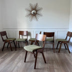 Chaises années 60 bois 3