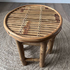 Tabouret ou porte-plantes en bambou 4