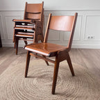 Chaises tout bois