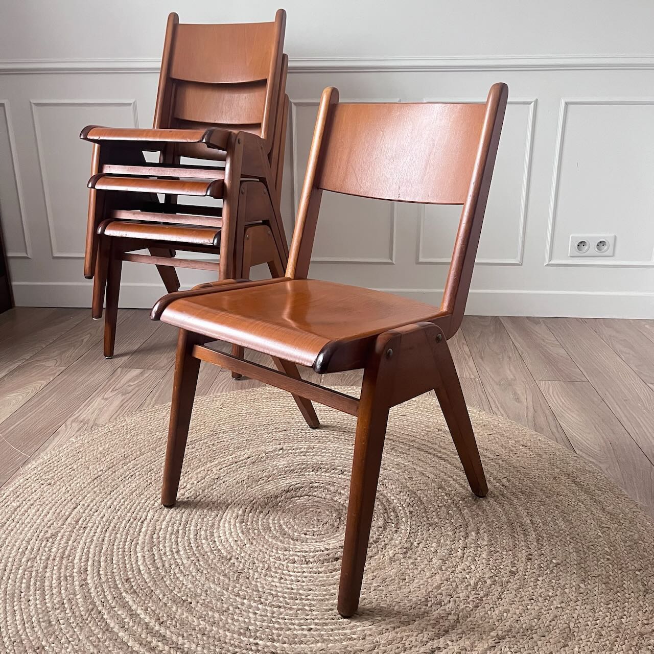 Chaises tout bois