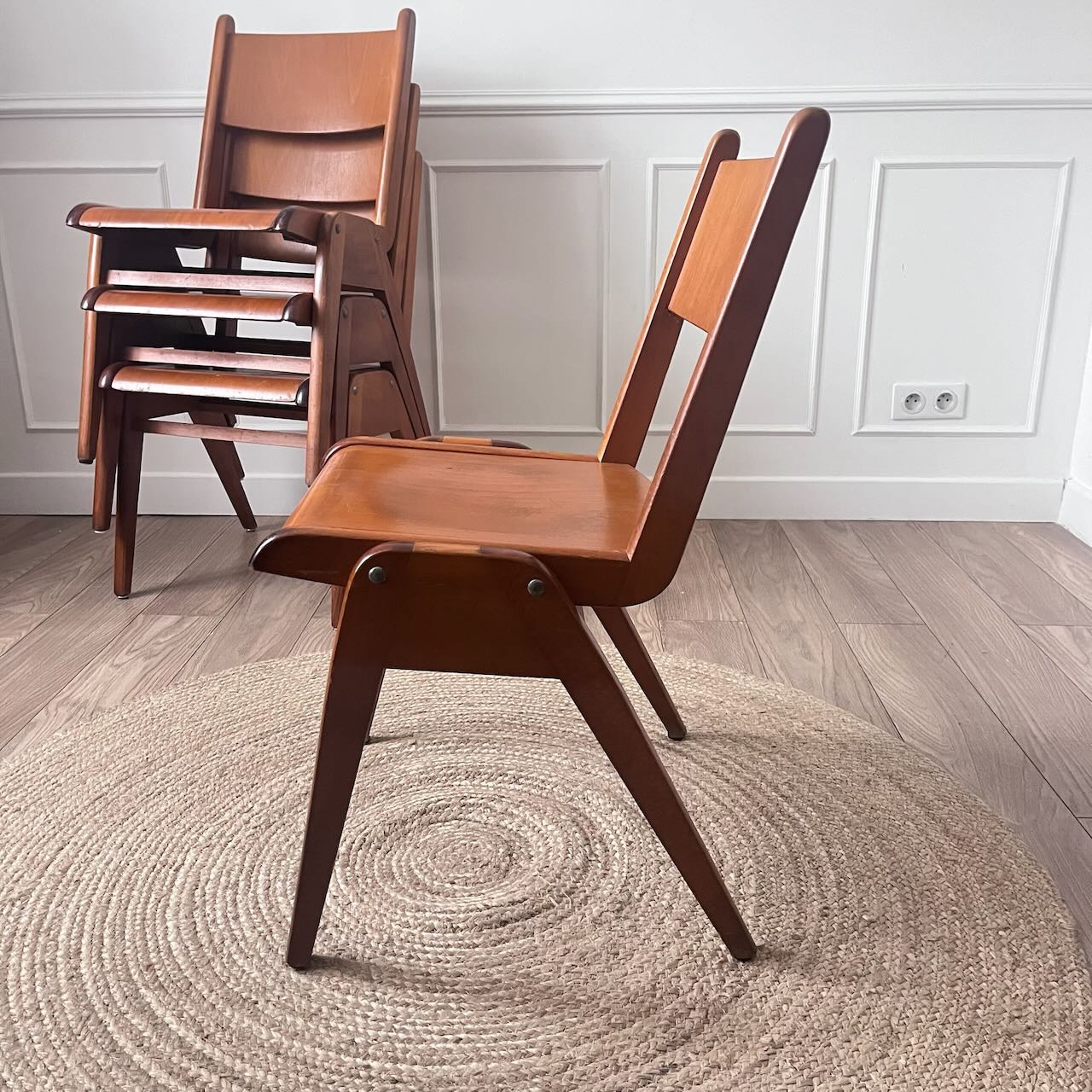Chaises tout bois