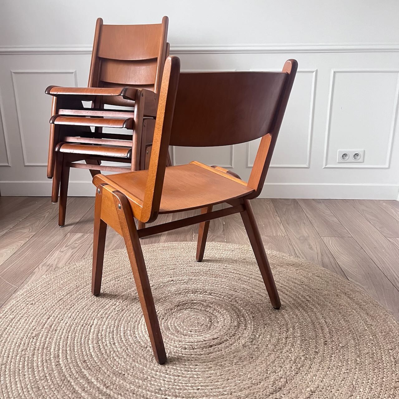 Chaises tout bois