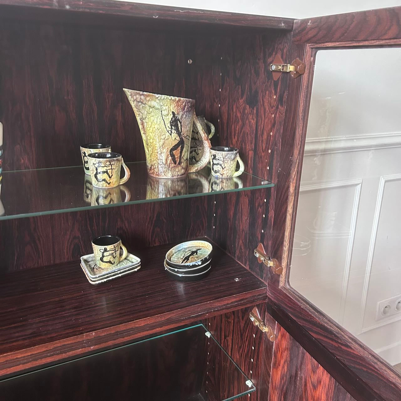 Cabinet en palissandre HW Klein Bramin 11