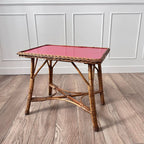 Table basse osier / Formica