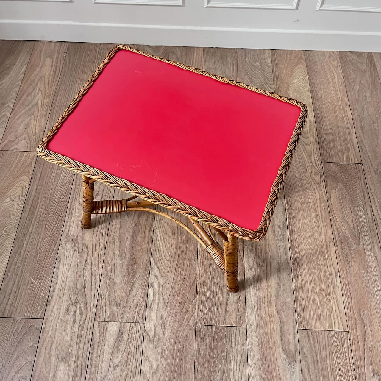 Table basse osier / Formica 2