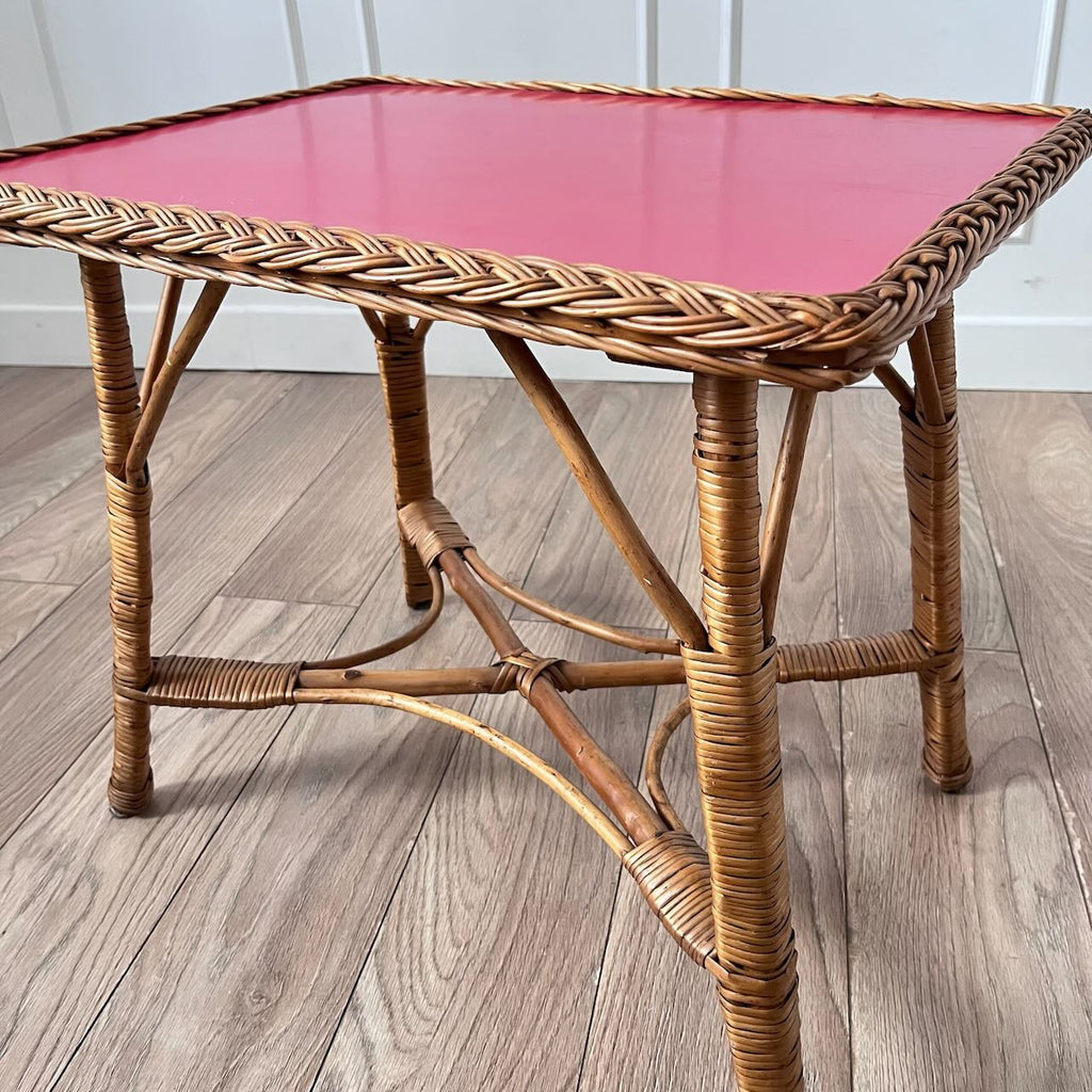 Table basse osier / Formica 3