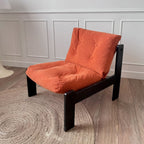 Fauteuil orange 80's