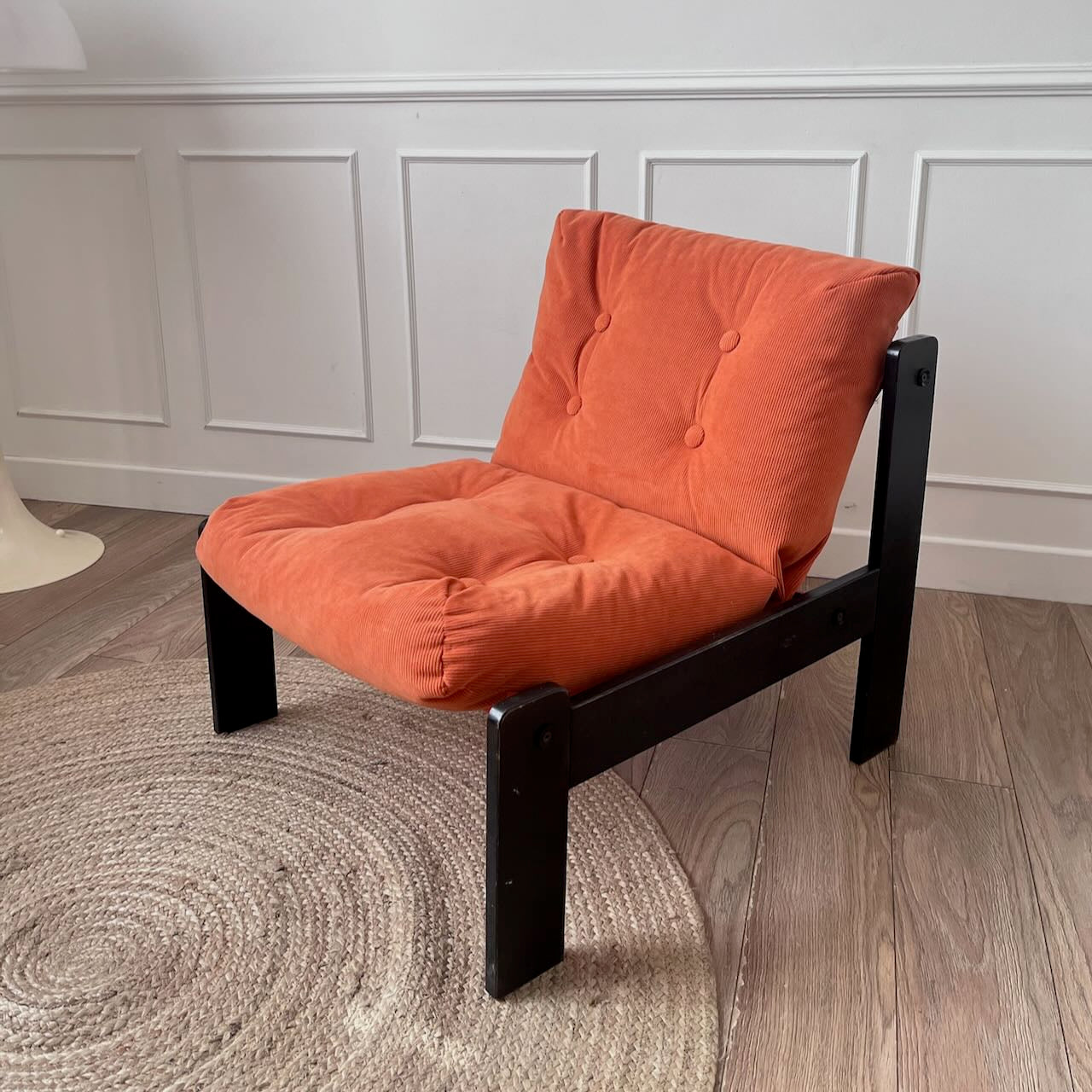 Fauteuil orange 80's