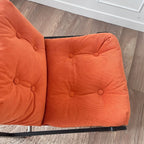 Fauteuil orange 80's 9