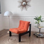 Fauteuil orange 80's 13