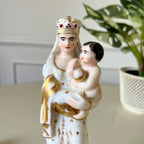 Vierge à l'enfant en faïence 2