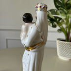 Vierge à l'enfant en faïence 6
