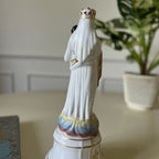 Vierge à l'enfant en faïence 7