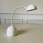 Lampe blanche flexible années 90