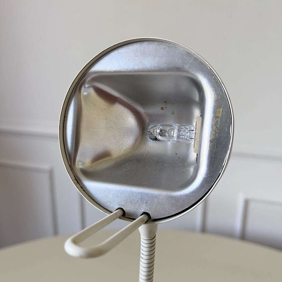 Lampe blanche flexible années 90 5