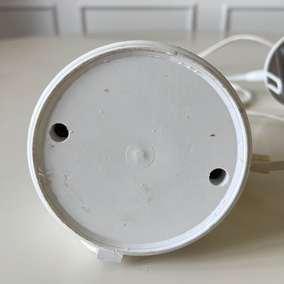 Lampe blanche flexible années 90 11