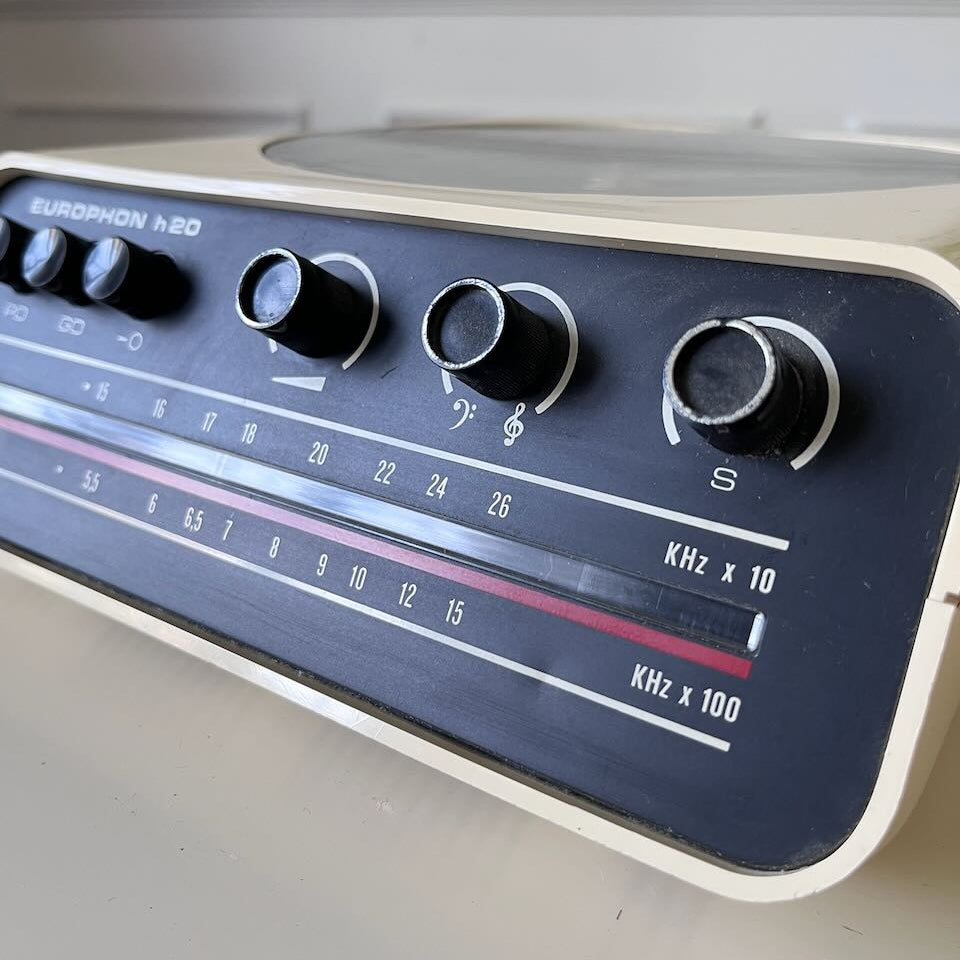 Horloge radio Europhon Adriano Rampoldi 11