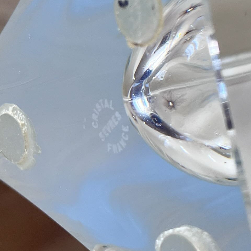 Grand vase en cristal de Sèvres 9